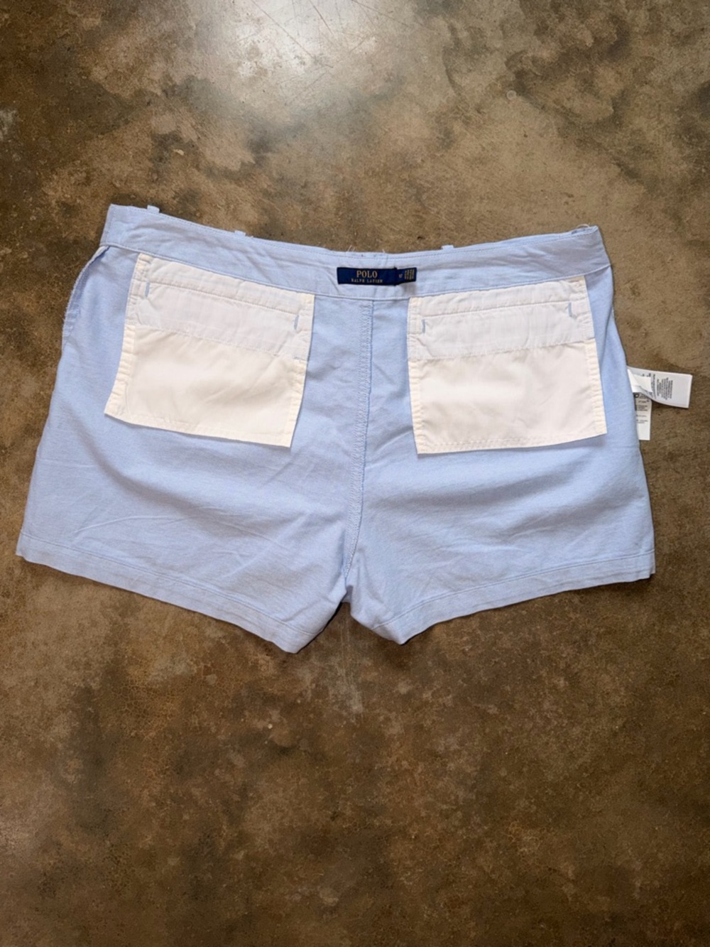 Polo by Ralph Lauren - Blue Chino Shorts - Size 12 - Picture 8 of 11